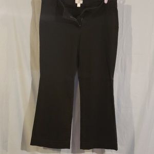 Faded black work pants